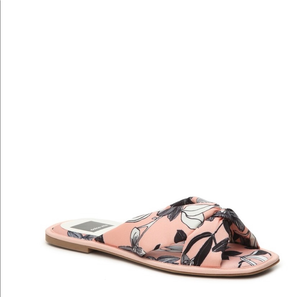 Dolce Vita Omar Sandal, Peach Floral Print Size 8